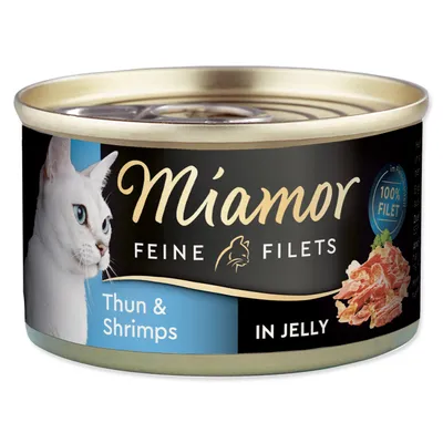 Zdjęcie produktu dla Miamor 4000158740502, Dorosły, Krewetka, Tuńczyk, 100 g
