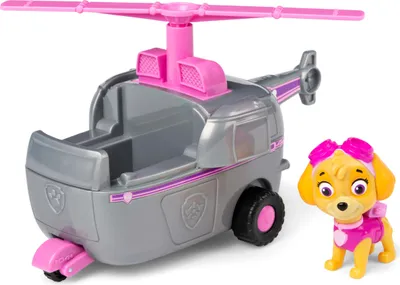 Produktbild von Spin Master Helfer Auf Vier Pfoten Nachhaltiges Klassisches Fahrzeug Skye Rosa  Rosa One Size