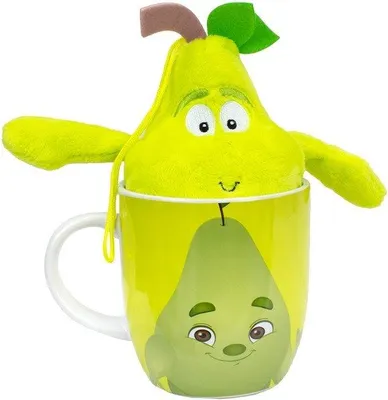 Produktbild von Goodness Gang Tasse + Plüsch Tier Birne