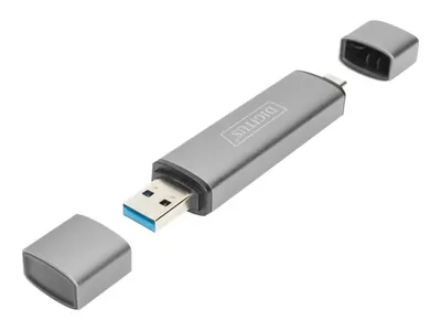 Immagine prodotto di DIGITUS DA-70886 - Lettore di schede (SD, microSD) - USB 3.0/USB-C