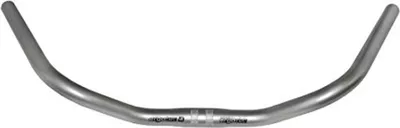 Produktbild von Ergotec Lenkerbügel Country Stahl, Ø25,4mm, 590mm, Alu-Look, 67°