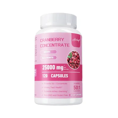 Produktbild von Cranberry 25000 mg 120 Kapseln Nahrungsergänzungsmittel