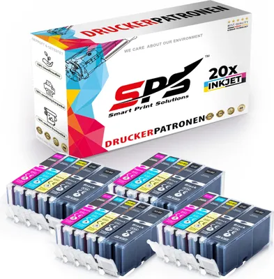 Produktbild von 20x Tinten Canon PGI-550 CLI-551 XL Multipack kompatibel für Canon Pixma IP8750