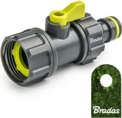 Image de Raccord de robinet Robinet d'arrêt Robinet d'arrêt avec vanne 3/4" LIME LINE LE-02230K BRADAS