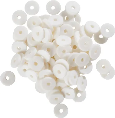 Produktbild von Katsuki Perlen, Ø 6 mm, ca. 100 Stück Weiß
