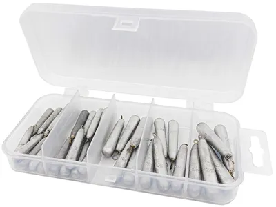 Produktbild von Savage Gear Lure Specialist Sinker Kit - 35 Tropfenbleie + Box
