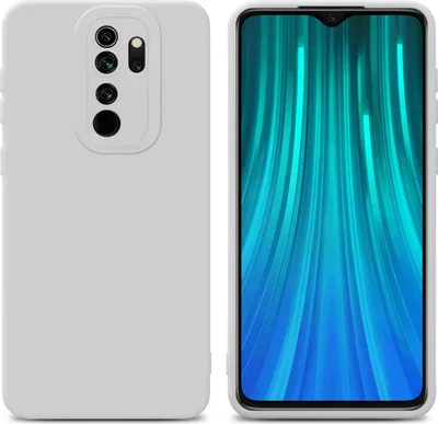 Produktbild von Cadorabo Hülle für Xiaomi RedMi NOTE 8 PRO Schutz Hülle in Weiß TPU Silikon Etui Case Handyhülle
