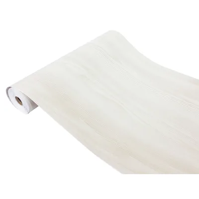 Produktbild von Klebefolie Möbel 45x490 cm - Weiße Kiefer - Möbelfolie selbstklebend in Holzoptik - Folie für Möbel zur einfachen Renovierung von Türen, Tischen und Regalen - Klebefolie dekorativ und abwaschbar