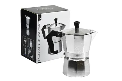 Obrázok produktu pre Excellent Houseware - Moka kanvica EH na 3 šálky (16 cm) - 8711295435515