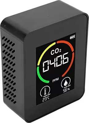 Produktbild von TVOC-Tester, USB-Aufladung, CO2-Detektor, CO2-Messgerät, Innen-CO2-Detektor, Luftqualitätsmonitor, Tester, Thermometer, Hygrometer für Zuhause