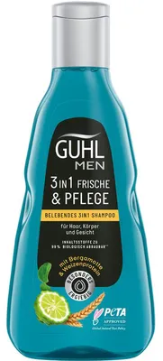 Obrázek produktu pro Guhl Men 3v1 Revitalizační šampon s kofeinem 250 ml