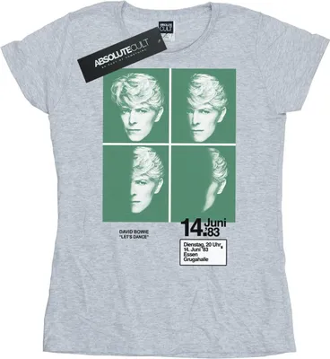 Produktbild von David Bowie - "1983" T-Shirt für Damen BI16766 (XXL) (Grau)