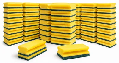 Produktbild von 60 x Scheuerschwamm XXL Topfreiniger Küchenschwamm Topfschwamm Reinigung Schwamm