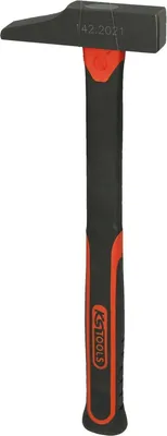 Immagine prodotto di KS Tools 142.2021 martello Martello ad artiglio Nero, Rosso