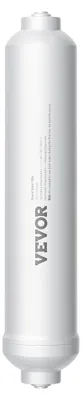 Produktbild von VEVOR Remineralisierungsfilter, 1100 Gallonen Remineralisierungswasserfilter-Ersatz, 1/4" Schnellanschluss-Mineralfilter, Wiederherstellung essentieller Mineralien für Wasserreiniger, Untertisch-Wasserfiltersystem, Schwache Basenfilterelement