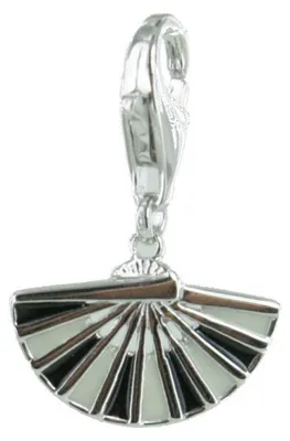 Produktbild von Esprit Anhänger Charms Silber Lady Fan Pave ESZZ90625A000