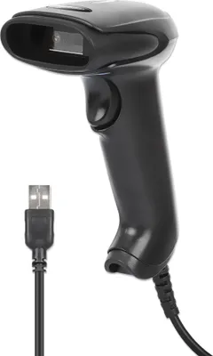 Immagine prodotto di MANHATTAN Scanner di codici a barre 2D LED 320 mm 1,4 m Cavo USB nero