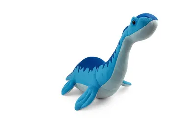 Produktbild von Kuscheltier Dinosaurier 45 cm blau – Weiches Plüschtier, großes Stofftier