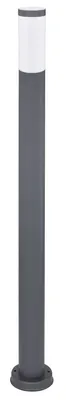 Productafbeelding van Tuinlamp 110cm Boston antraciet met wit