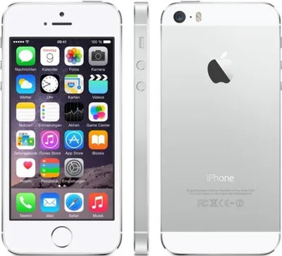 Produktbild von Apple iPhone 5s Smartphone 10,2 cm (4 Zoll) 16GB / 32GB Silber / Gold / Grau, Speicher:16 GB, Farbe:silber