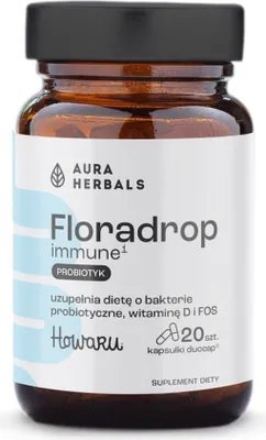 Immagine prodotto di Aura Herbals Floradrop Immune Probiotico (20 capsule) 5902479614892