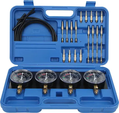 Produktbild von LUXTOM | Synchrontester, 25tlg, Vakuumtester, Unterdruck Tester, Benzinpumpe mit Schlauch, Synchrontestgerät einstellen
