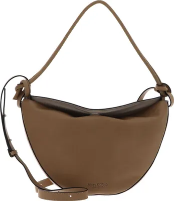 Image de Marc O'Polo Cuir sac à épaule bandoulière sac à épaule Grete Crossbody Bag Wheat Field brun