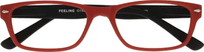 Produktbild von Lesebrille Feeling rot-schwarz +1.50 dpt G15900