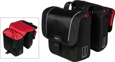 Image de BASIL sacoche double Sport Design, noir