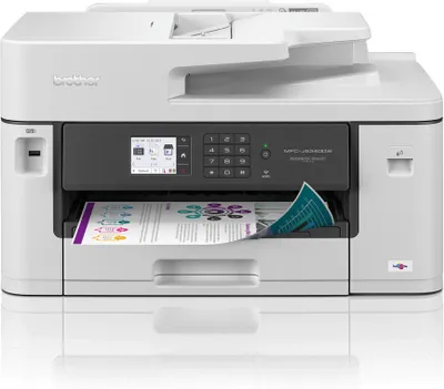 Produktbild von brother MFC-J5340DW 4 in 1 Tintenstrahl-Multifunktionsdrucker grau