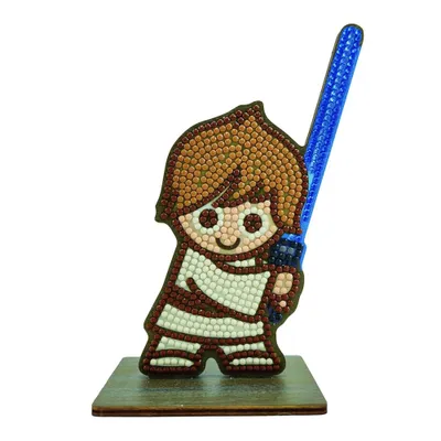 Produktbild von KRISTALLKUNST Diamantov Maloven Star Wars: Luke Skywalker