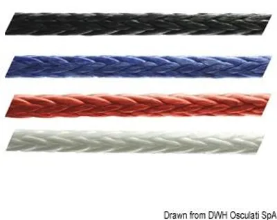 Obrázok produktu pre Marlow oplet Excel D12, čierny 4 mm, 200 metrov