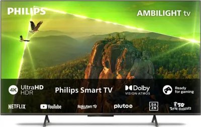 Obrázok produktu pre Philips TV 55PUS8118/12, 55" UHD DLED, 3840 x 2160, DVB-T/T2/T2-HD/C/S/S2, Pixel Precise UHD, HDR+, HLG, nový operačný systém, Dolby Vision, Atmos, HDMI, VRR, USB, Cl+, 802.11n, Lan, 20 W RMS, čierna