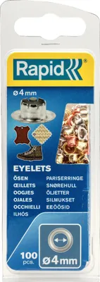 Image de Rapid 5000409 eyelet/grommet/clasp