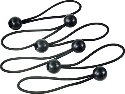 Produktbild von Spanngummis 11,5 cm 6 Stk schwarz