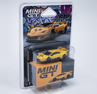 Produktbild von LAMBORGHINI MURCIELAGO LB-SILHOUETTE WORKS GT EVO YELLOW 2025 - BLISTR - Mini GT 1:64