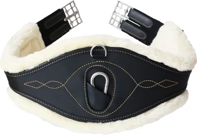 Immagine prodotto di Kentucky Horsewear Sottopancia in pelle d'agnello anatomico nero
