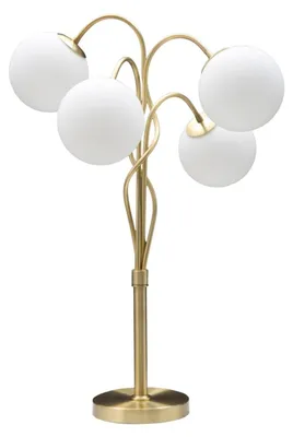 Immagine prodotto di Mauro Ferretti Lampada da tavolo Glamy 4 Light, Ø53x74 cm