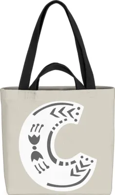 Produktbild von VOID C Dekorative Buchstaben Tasche 33x33x14cm,15l Einkaufs-Beutel Shopper Einkaufs-Tasche Bag