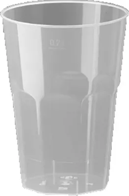 Produktbild von 500 Trinkglas 0,2 l Polypropylen – Mehrweg Light 200 ml Decoglas