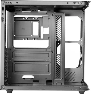Image de Mars Gaming MC-CURV, Midi Tower, PC, Noir, ATX, Micro ATX, Mini-ITX, Gaming, 16.5 cm