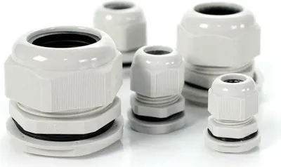 Immagine prodotto di Pressacavo con controdado, grigio, PG 36mm IP68, TRYTYT