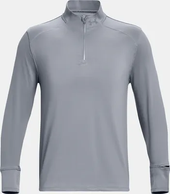 Productafbeelding van Under Armour Qualifier Run, sweatshirt met halve rits, grijs, maat L, heren, kleur: grijs, maat: L