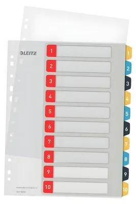 Obrázok produktu pre Leitz 12470000, Číselný zápisník, Polypropylén (PP), Portrét, A4 Maxi, 245 mm, 305 mm