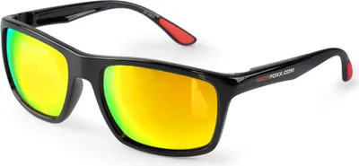 Produktbild von RACEFOXX™ Sonnenbrille gelb verspiegelt, UV400, Kat. 3