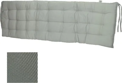 Produktbild von Sitzpolster gestreift für Gartenbank 150 x 40 x 4 cm mit Punktsteppung