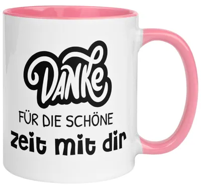 Produktbild von Tasse Abschied – „Danke für die Zeit mit dir“ – Abschiedsgeschenk Kollegin