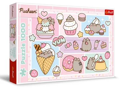 Image de Puzzle Trefl Pusheen, 1 000 pièces, 68 x 48 cm, 10938