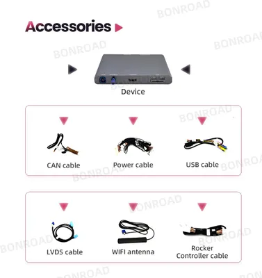 Imagen del producto de Módulo Carplay y Android Auto: Conexión inalámbrica, compatible con modelos Lexus de 2014 a 2019