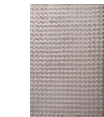 Produktbild von Hochflor Teppich Alessandro rechteckig, Farbe: Beige, Größe:120x170 cm